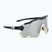 UVEX Sportstyle 228 juodi smėlio matiniai / veidrodiniai sidabriniai dviratininkų akiniai 53/2/067/2816