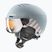 Vaikiškas slidinėjimo šalmas UVEX Rocket Visor Jr rhino/blush matt/mirror silver/lasergold lite