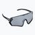 UVEX Sportstyle 231 2.0 pilkai juodi matiniai/veidrodiniai sidabriniai dviratininko akiniai 53/3/026/2506