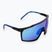UVEX Mtn Perform juodai mėlyni matiniai/veidrodiniai mėlyni akiniai nuo saulės 53/3/039/2416