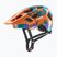 Vaikiškas dviratininko šalmas UVEX React Jr papaya camo