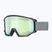 Slidinėjimo akiniai UVEX Athletic CV black matt/mirror opal colorvision yellow