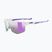 Akiniai nuo saulės UVEX Axos Set white matt/mirror purple/clear