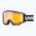 Slidinėjimo akiniai UVEX Athletic LGL black matt/yellow/clear