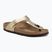 Šlepetės per pirštą BIRKENSTOCK Gizeh Birko-Flor Narrow gold