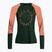 Moteriški dviratininkų marškinėliai Maloja DiamondM LS green-orange 35196
