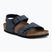 Vaikiškos basutės BIRKENSTOCK New York Birkibuc Narrow navy