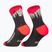 Slidinėjimo kojinės DYNAFIT Traverse Mid black out ultra coral/6a10
