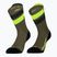 Kojinės DYNAFIT Ultra Crew military green ultra y./5a30