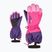 Vaikiškos slidininkų pirštinės ZIENER Levio As Minis dark purple