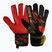 Vartininko pirštinės Reusch Attrakt Solid black/gold/fiery red