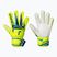 Vaikiškos vartininko pirštinės Reusch Attrakt Solid Junior safety yellow/blue
