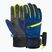 Vaikiškos slidinėjimo pirštinės Reusch Leo R-Tex XT black/imperial blue/safety yellow