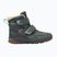 Vaikiški batai Jack Wolfskin Polar Bear-B Texapore Mid Vc mystic green