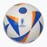 Futbolo kamuolys adidas Fussballiebe Club white/glow blue/lucky orange dydis 4