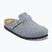 Šlepetės BIRKENSTOCK Boston Suede Leather stone blue