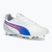 Vyriški futbolo batai PUMA King Match MxSG puma white/bluemazing/flat light grey/sunset glow