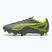 Futbolo batai PUMA Ultra 5 Play FG/AG matte aged silver/yellow alert/puma aged silver