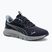 PUMA Flexfocus Lite Modern Woven tamsiai mėlynos/šaltos vidutinės pilkos spalvos bėgimo bateliai