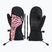 Vaikiškos slidinėjimo pirštinės ZIENER Lavalino-Z Aquashield AW Mitten black/red leo