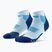 Moteriškos kompresinės kojinės CEP Run Low Cut 5.0 ice/blue