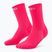 Moteriškos kompresinės kojinės CEP Run Mid Cut 5.0 pink