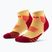 Vyriškos kompresinės kojinės CEP Run Low Cut 5.0 marigold/burgundy