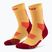 Vyriškos kompresinės kojinės CEP Run Mid Cut 5.0 marigold/burgundy