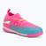 Vaikiški futbolo batai PUMA Future 9 Match TT + Mid Jr poison pink/puma wht/sun stream/bright aqua/puma blk