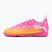 Vaikiški futbolo batai PUMA Future 9 Play TT poison pink/puma white/sun stream/bright aqua/puma black