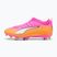 Vaikiški futbolo batai PUMA Ultra 6 Match FG/AG Jr poison pink/puma white/sun stream/bright aqua/puma black