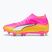 Futbolo batai PUMA Ultra 6 Match + FG/AG poison pink/puma white/sun stream/bright aqua/puma black