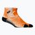 Kojinės ASICS Performance Run Quarter brilliant white/orange glow