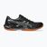 Vyriški tinklinio batai ASICS Gel-Rocket 12 black/gunmetal