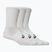 Kojinės ASICS Crew 3 pairs brilliant white