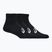 Kojinės ASICS Quarter 3 pairs performance black