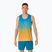 Vyriški bėgimo marškinėliai ASICS Road Fade Singlet Aegean Blue/Yamabuki
