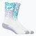 Kojinės ASICS Performance Run Crew white/energy aqua