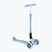Vaikiškas triratis paspirtukas Globber Junior Primo Foldable Lights Eco blueberry