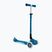 Vaikiškas triratis paspirtukas Globber Primo Foldable Plus Lights petrol blue