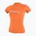 Moteriški maudymosi marškinėliai O'Neill Basic Skins Rash Guard light grapefruit