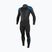 Vyriškas plaukimo hidrokostiumas O'Neill Epic 3/2 mm Back Zip Full black/graphite/bali blue