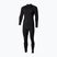 Vyriškas plaukimo kostiumas O'Neill Epic 5/4 Chest Zip Full A05 black/black/black