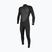Vyriškas plaukimo kostiumas O'Neill Reactor-2 3/2 mm Back Zip Full black/black