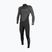 Vyriškas plaukimo kostiumas O'Neill Reactor-2 3/2 mm Back Zip Full black/graphite