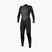Moteriškas plaukimo kostiumas O'Neill Reactor-2 3/2 Back Zip Full J18 black/black
