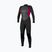 Moteriškas plaukimo kostiumas O'Neill Reactor-2 3/2 Back Zip Full J18 black/punk pink