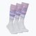 Slidinėjimo kojinės Surfanic Pro Tech Fairisle 3 pak ice lilac