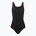 Speedo Boom Logo Splice Muscleback moteriškas vientisas maudymosi kostiumėlis B344 black 12900B344