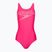 Speedo moteriškas vientisas maudymosi kostiumėlis Logo Deep U-Back pink 68-12369A657
